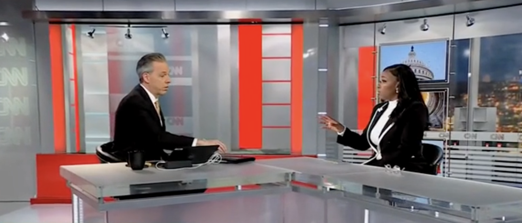 Watch Jake Tapper Humiliate Jasmine Crockett With Her Own Words